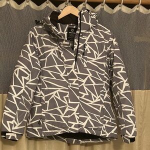 Wantdo Geometric Patterned Winter Jacket
